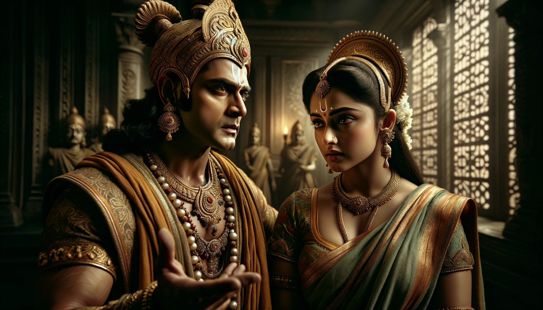 Lord Rama Describes the Hardships of Forest Life